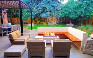 Creating a functional outdoor living space